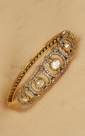 Modern Yet Traditional Bracelet  Polki Zircon Bracelet