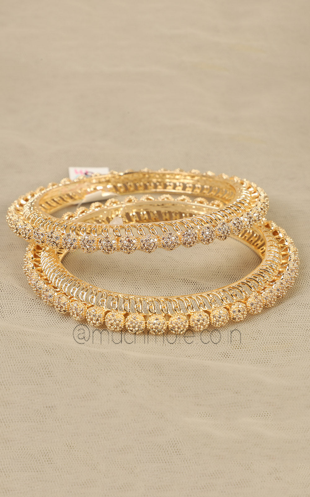 Buy Gold Polish Diamond Pacheli For Bride To Be