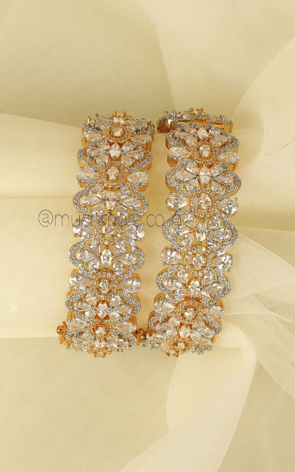 Trending Diamond & Zircon Bangles Buy Online In India
