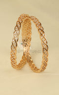 Fine Craftsmanship Gold Polish AD Bangles Buy At Much-More