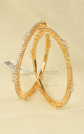 Daily Wear Light And Sleek American Diamond Bangles