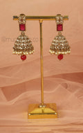 Buy Antique Gold Jhumka Earrings For Women Online India