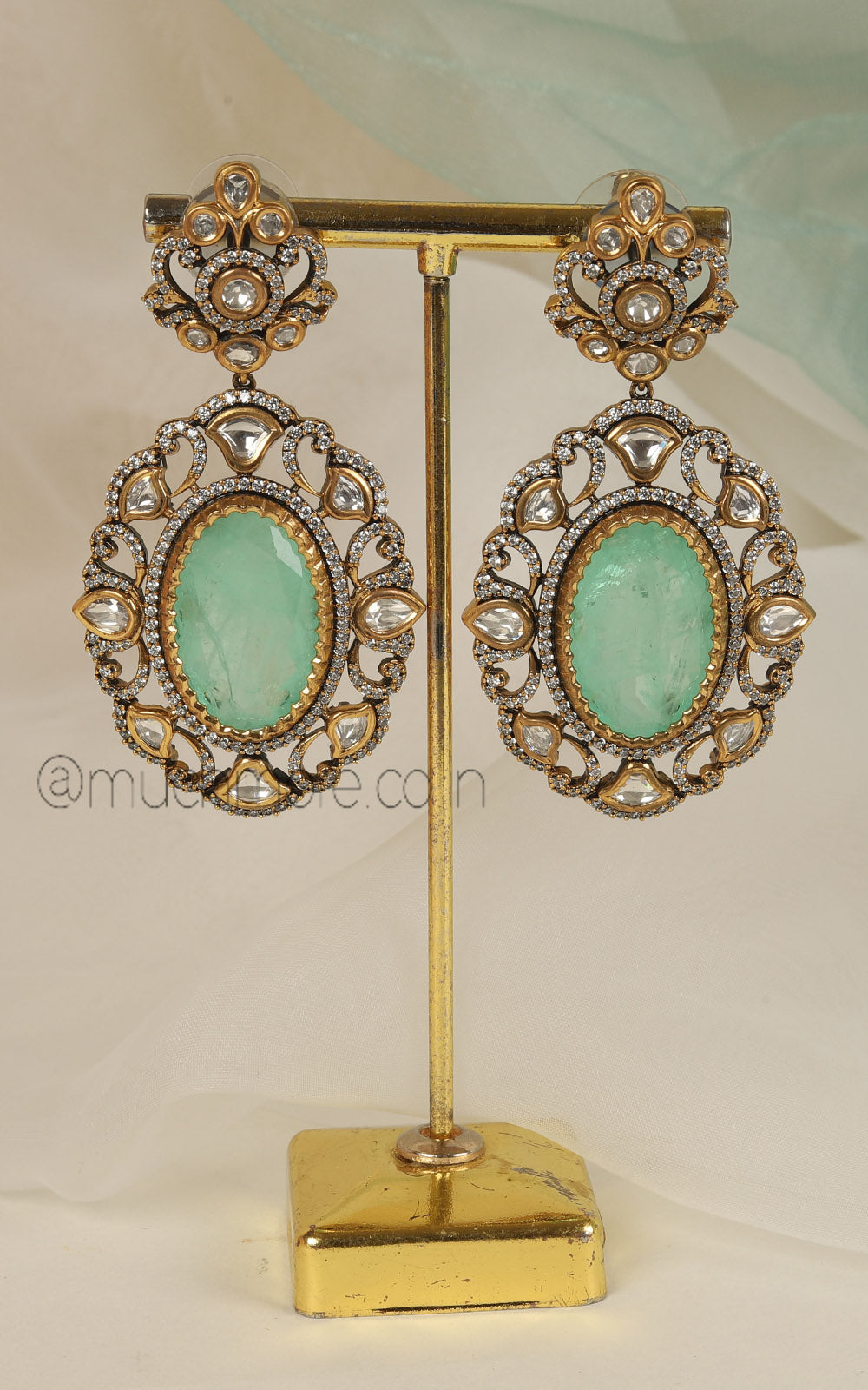 Designer Fusion Earrings And Ethnic Kundan Earrings Buy Online