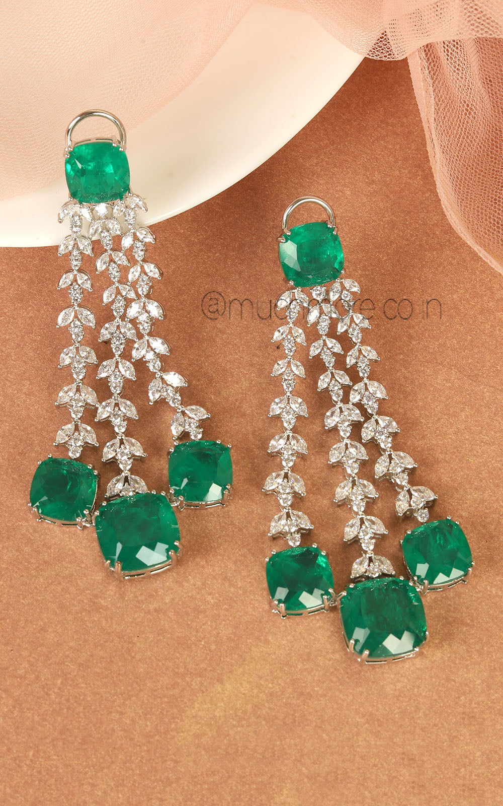 Explore Stylish Trendy Earrings With Premium Zircon Doublets