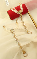 Kundan Hathphool For Bride With Pearl And Gold Finish