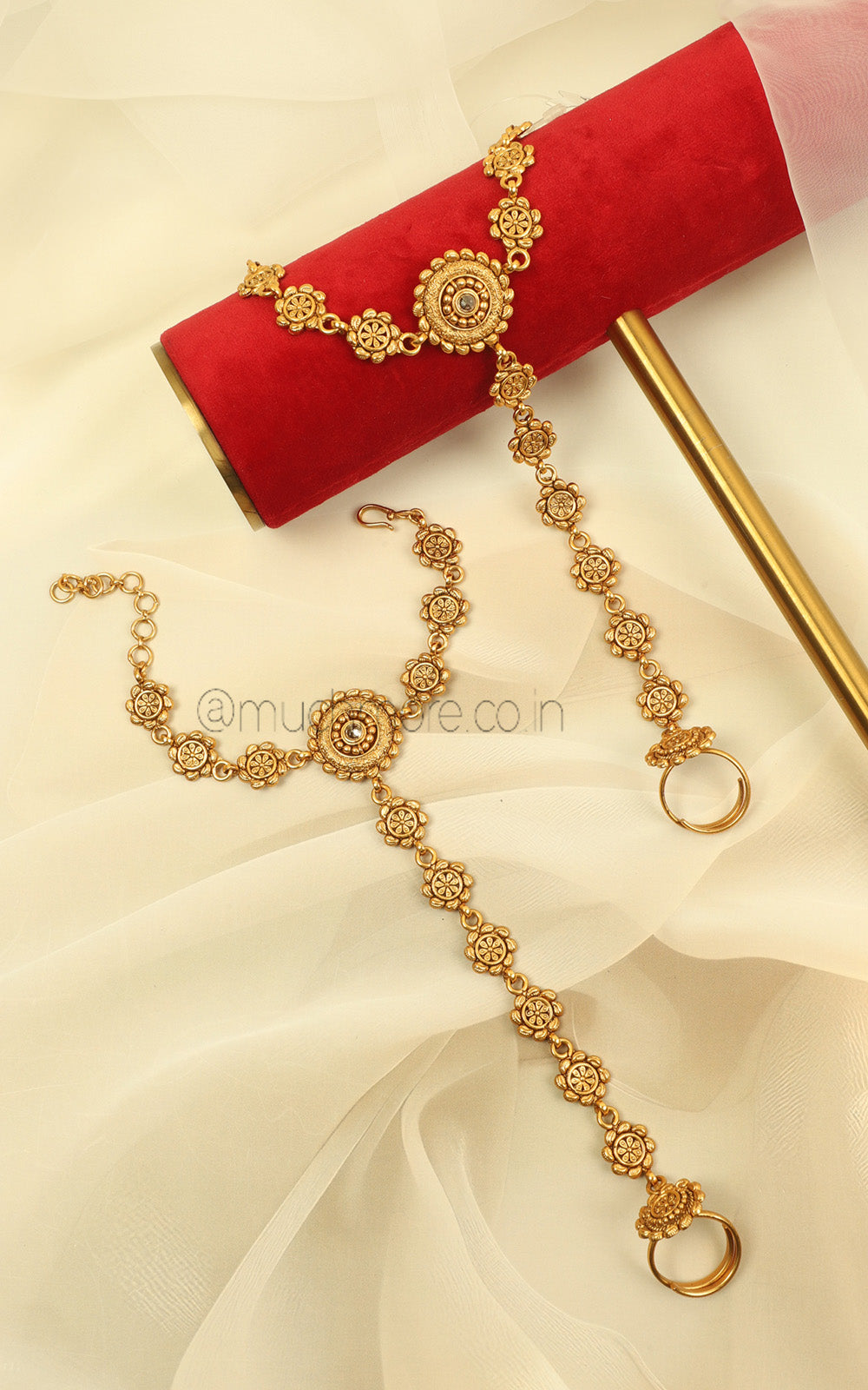 Gold Look Light Hathphool For Bride To Be Buy Online