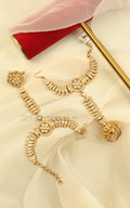 Without Color Pure Traditional Gold Look Bridal Hathphool