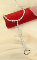 Indian Bridal Hathphool Diamond Studded Jewelry