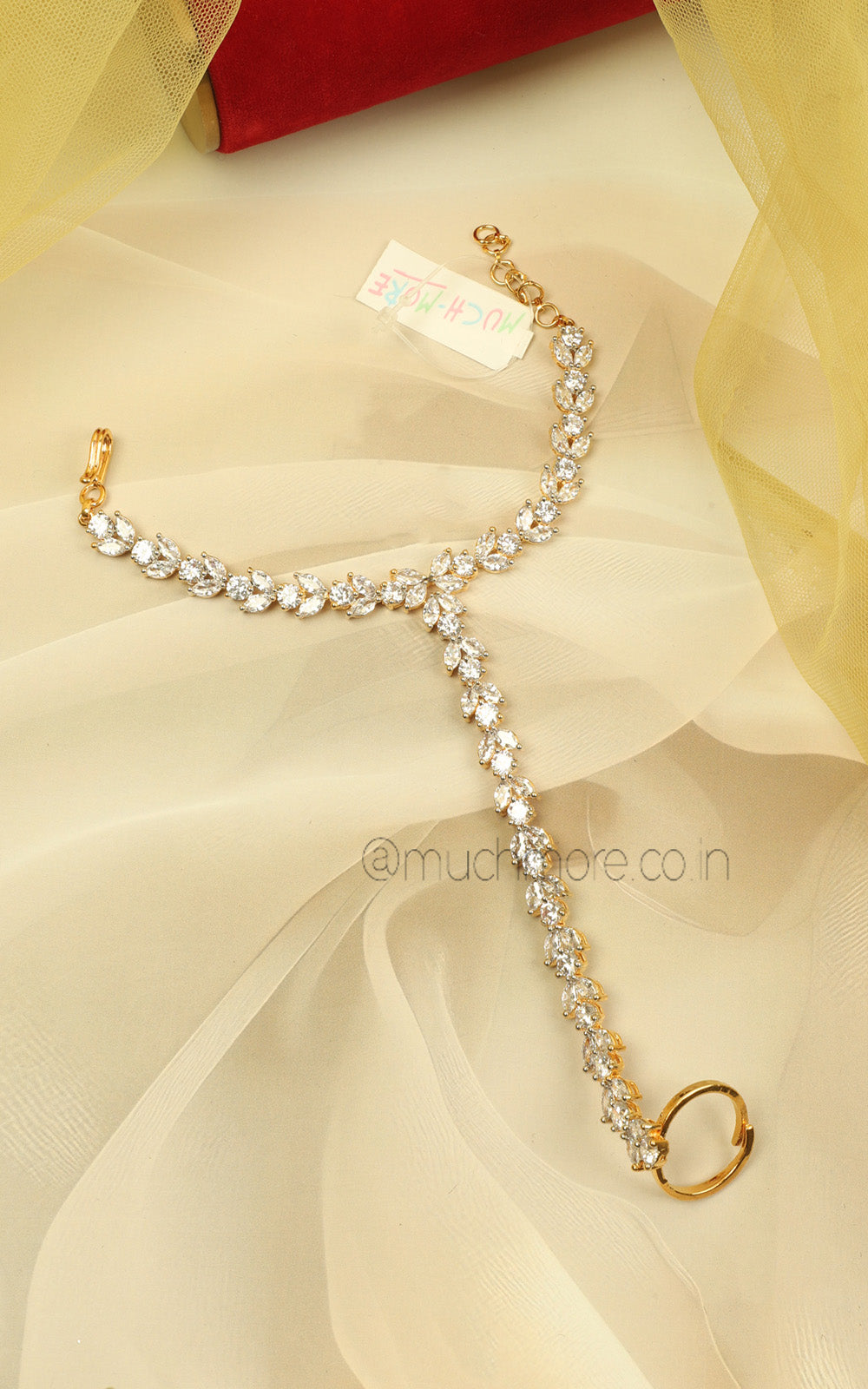 Diamond Hathphool Bracelet for Women | Bridal Hand Jewellery