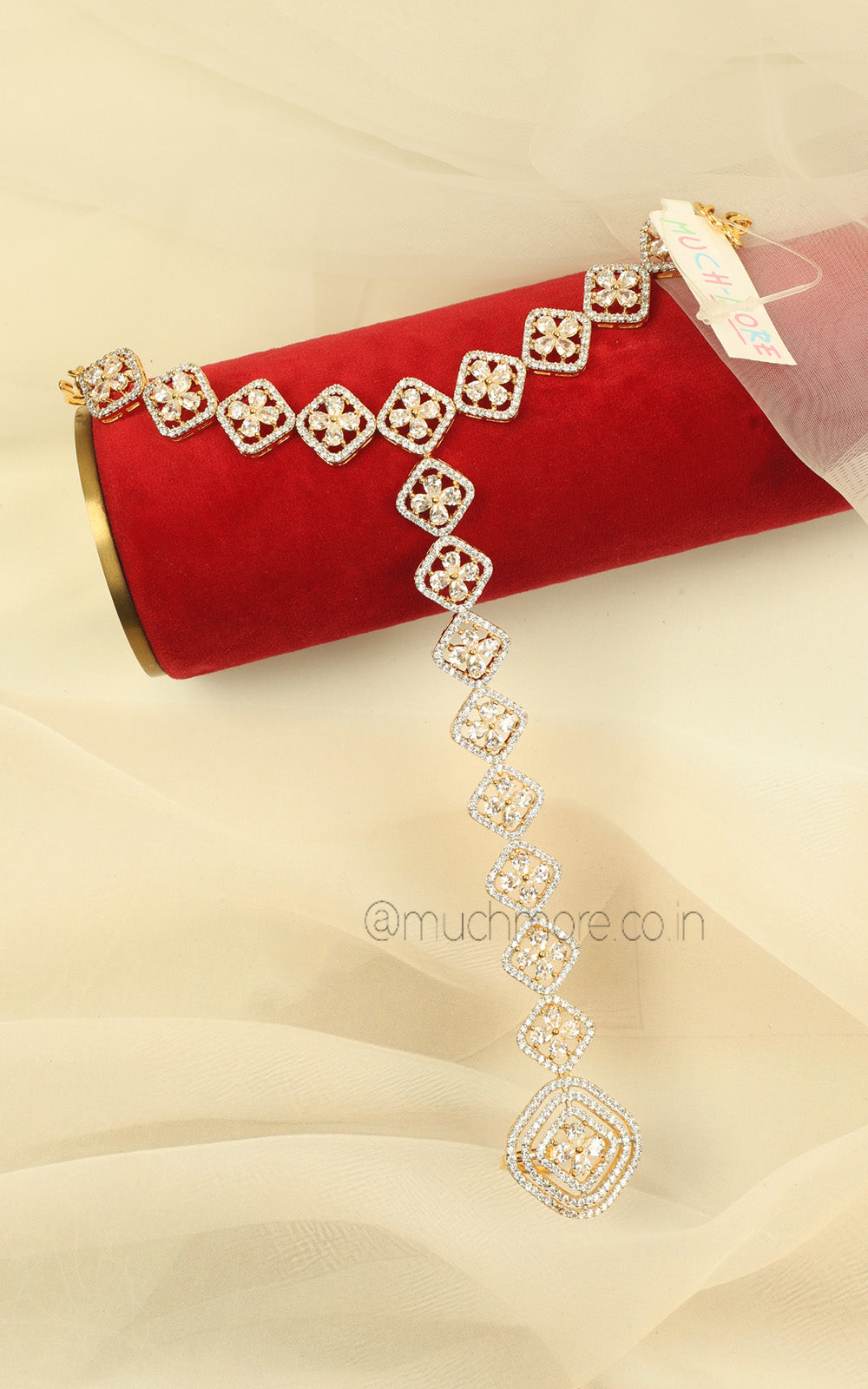 Designer Diamond Hathphool For Women | Wedding Jewellery