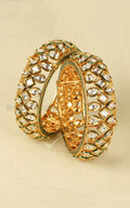 Buy Pure Traditional Look Kundan Kangan Bangles