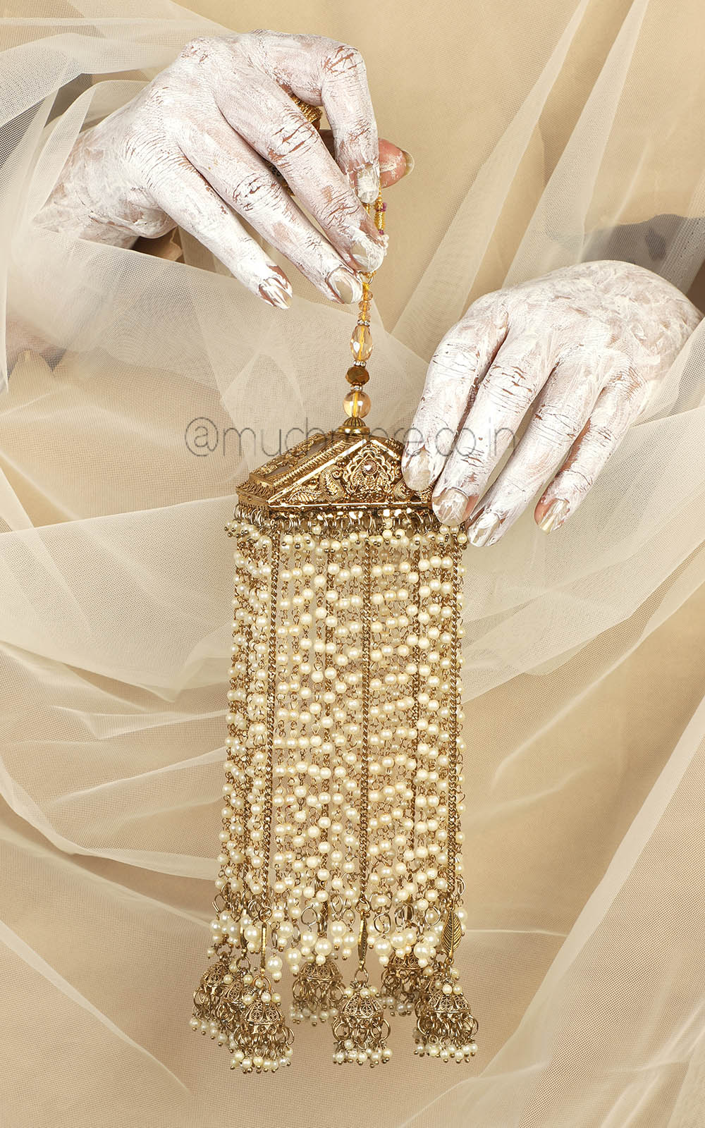 Latest Design Antique Gold Kaliree For Bride To Be