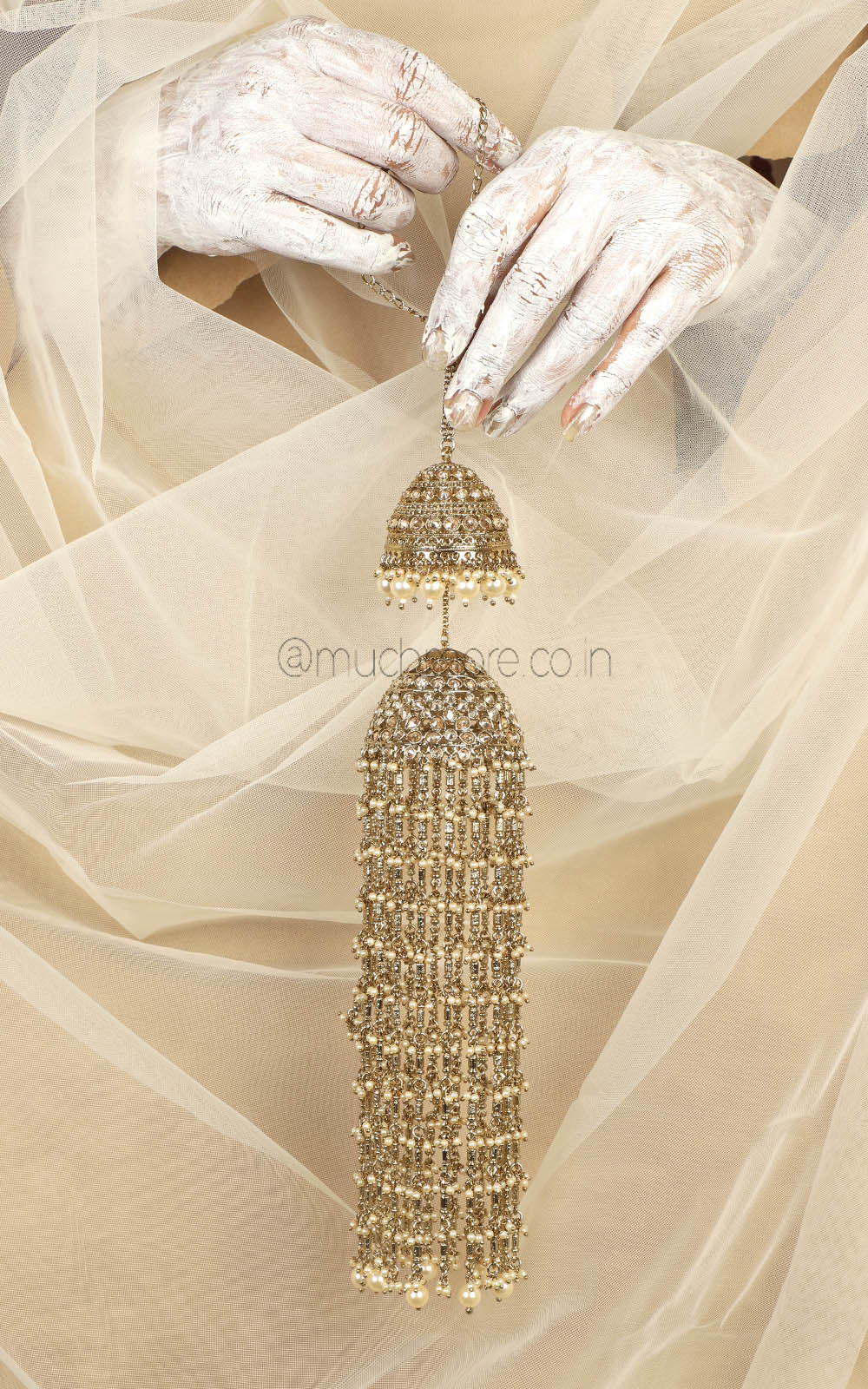Without Color Antique Gold Polish Bridal kaliree/ kaleeras