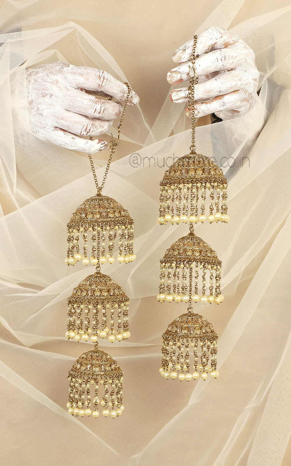 Best Selling Antique Gold Bridal kaleera Designs Buy Online