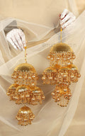 Yellow Gold Polish Without Pearl Kaleeras For Brides