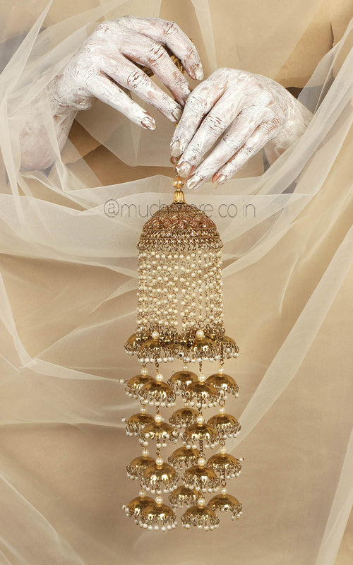 Antique Gold Polish Wedding Kaliree For Bride To Be