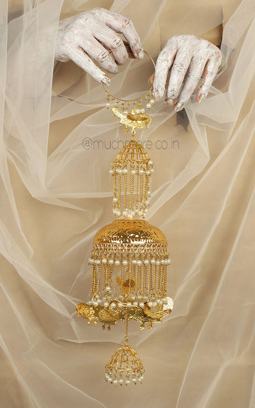 Bird Hanging Light Wedding Kaleera For Sikh Wedding
