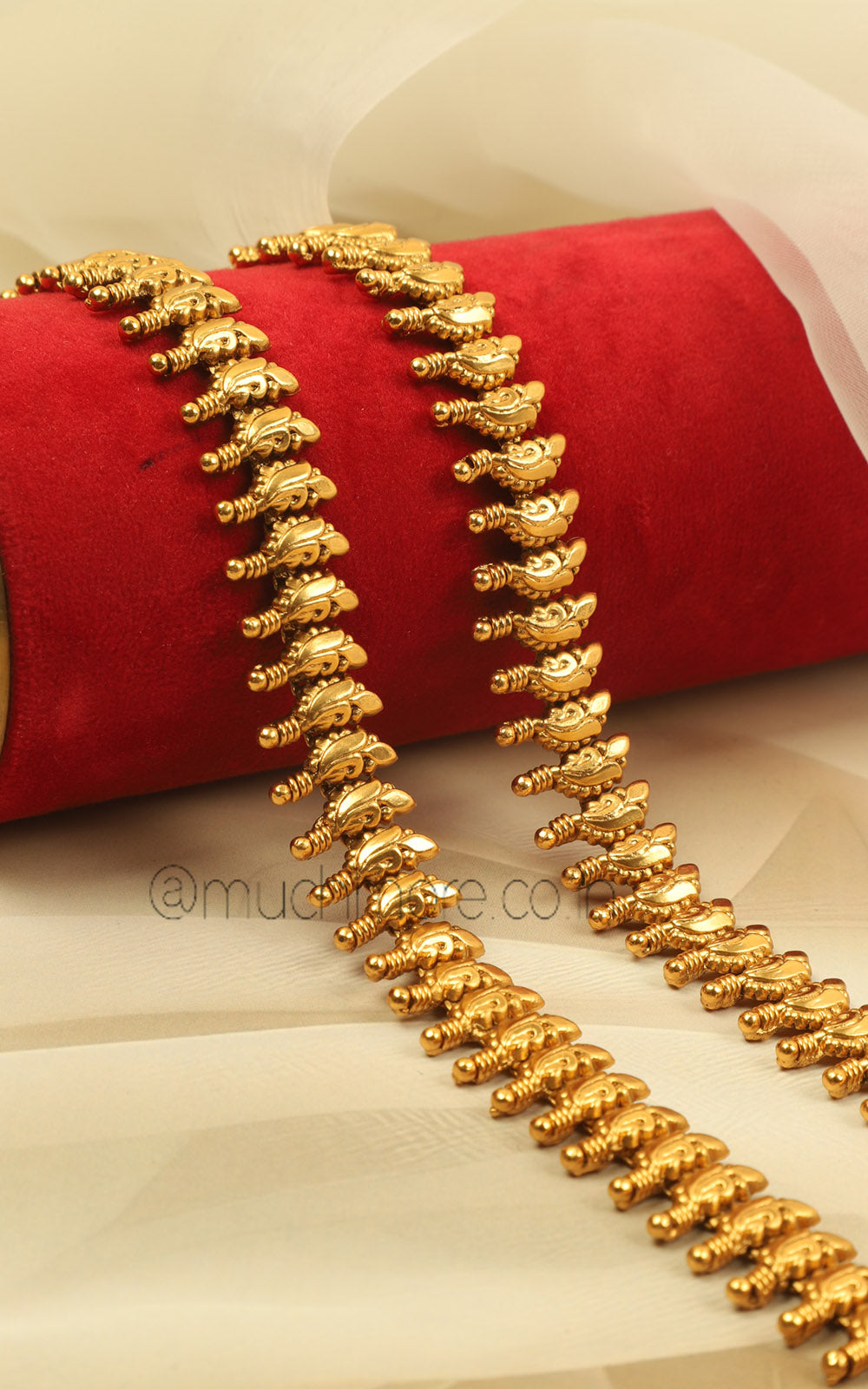 Gold Look Payal Anklets for Women Ethnic Jewellery