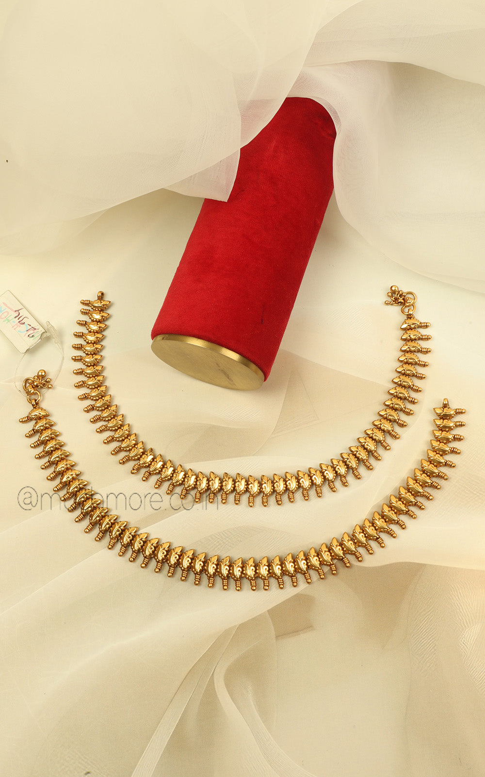 Gold Look Payal Anklets for Women Ethnic Jewellery