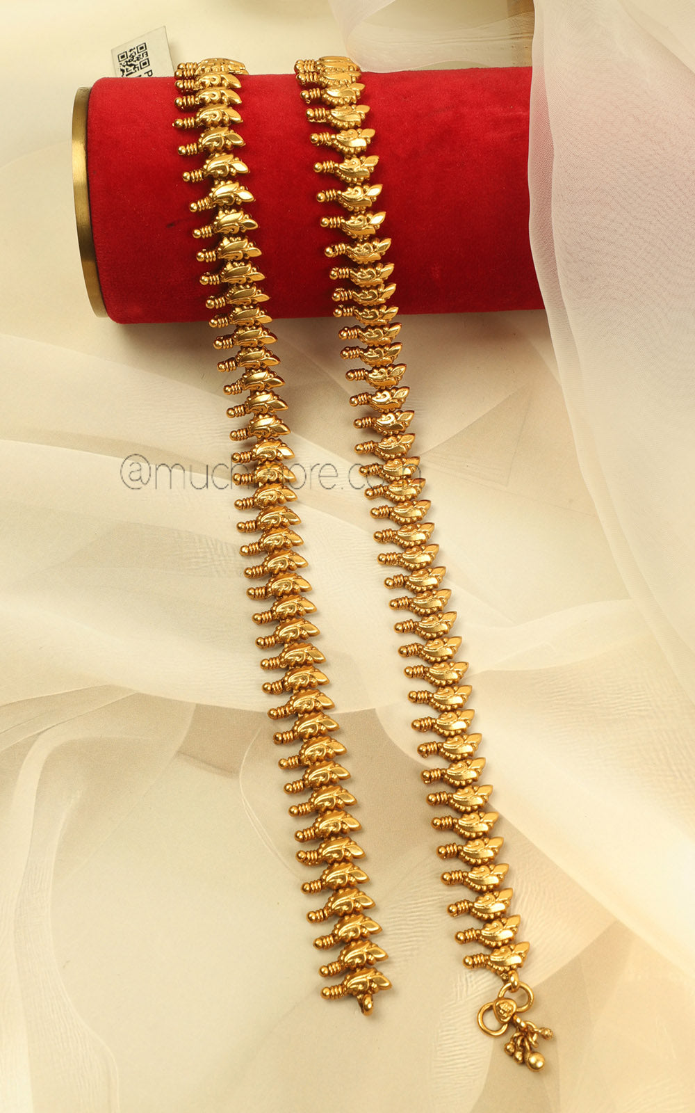Gold Look Payal Anklets for Women Ethnic Jewellery
