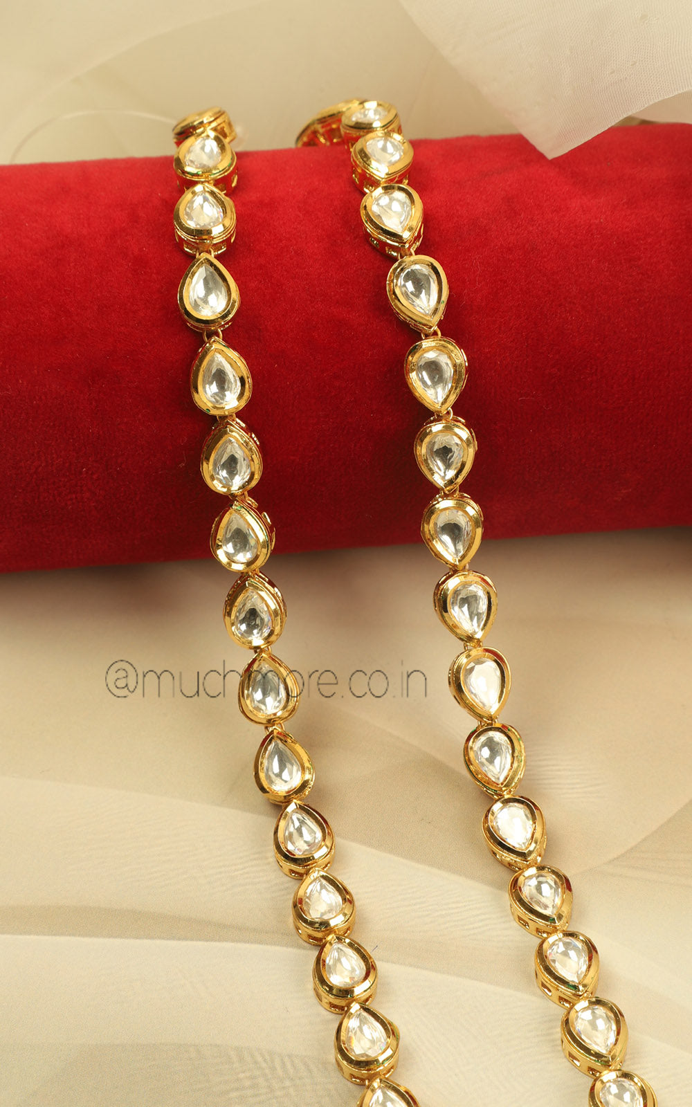 Bridal Kundan Light Payal Anklets | Much-More