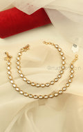 Bridal Kundan Light Payal Anklets | Much-More