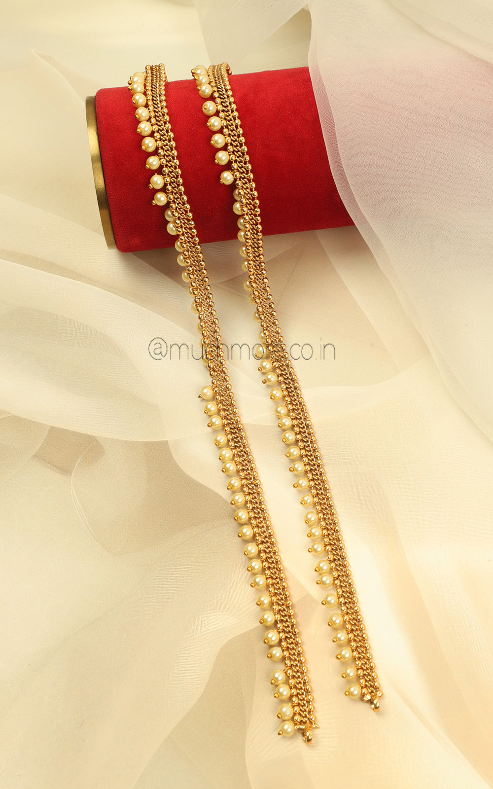 Gold Look Payal Anklet Per Cft For Getting At Best Price