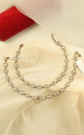 Premium Kundan Diamond Payal For Women Online