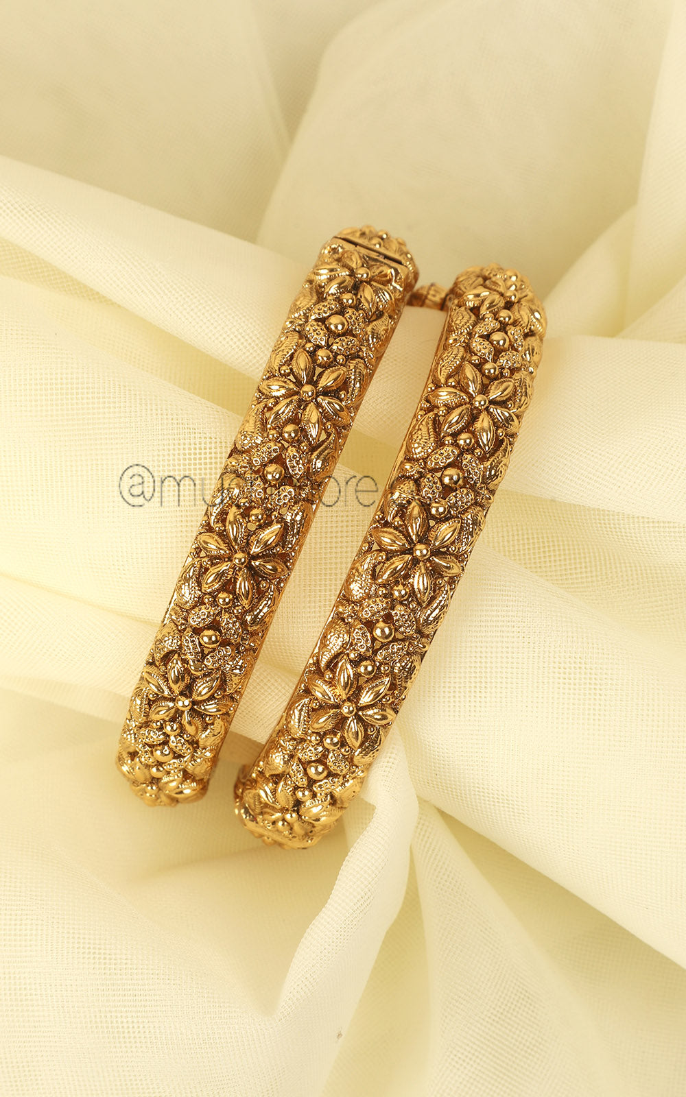 Pure Gold Look Women Bangles Buy At Much More
