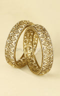 Antique Gold Polish Bangles Elegant Bridal & Festive Wear