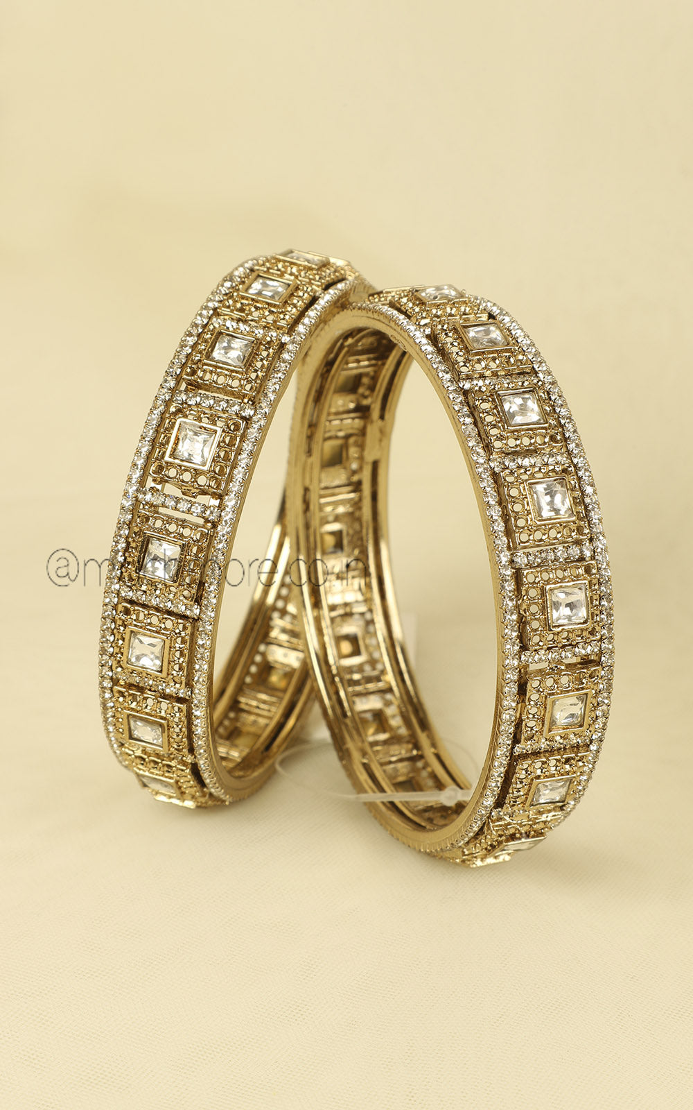 Low Price Antique Gold Polish Kada Bangles