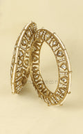 Low Price Antique Gold Polish Pearl Bangles