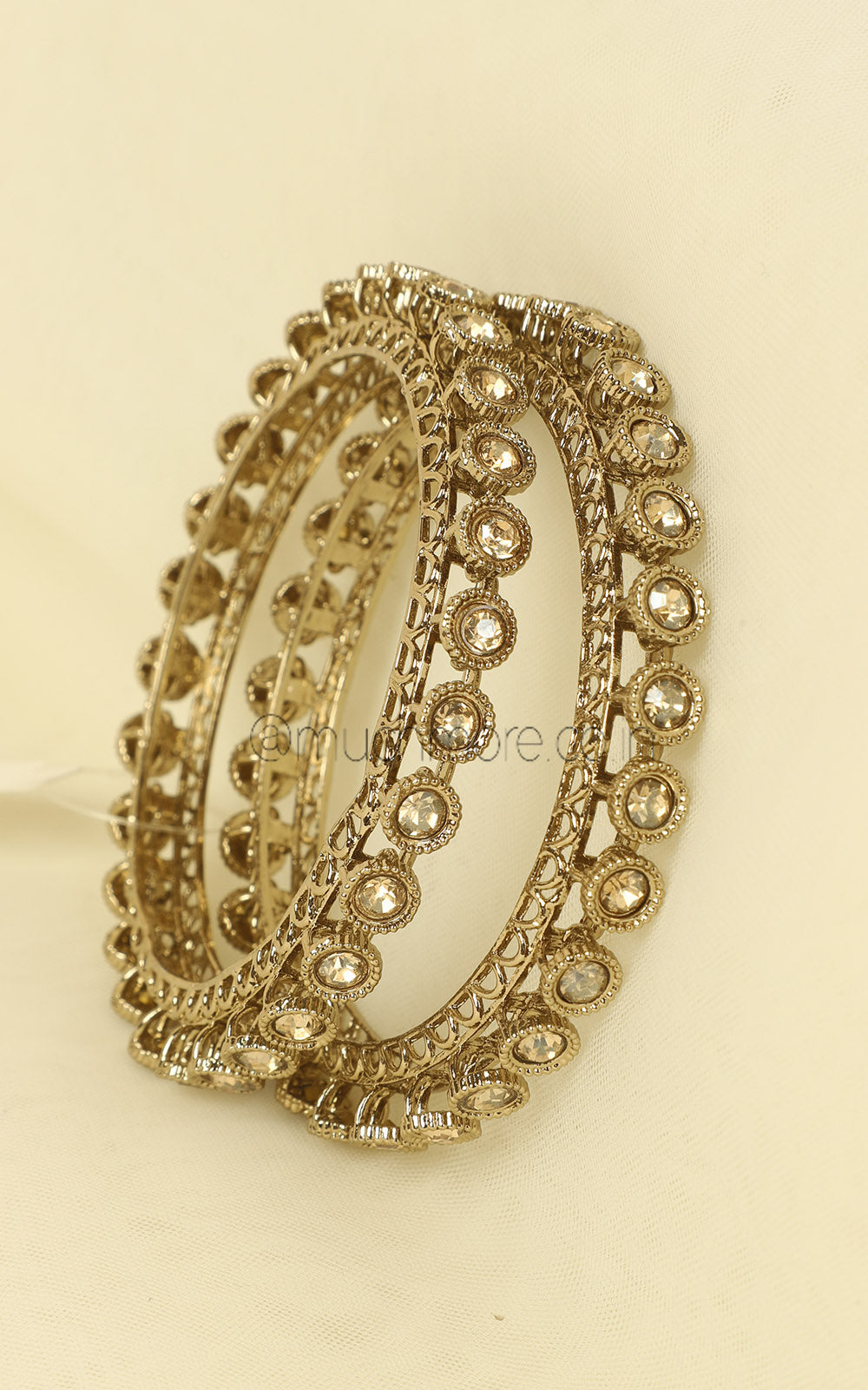 Low Price Range Antique Gold Polish Pacheli Bangles