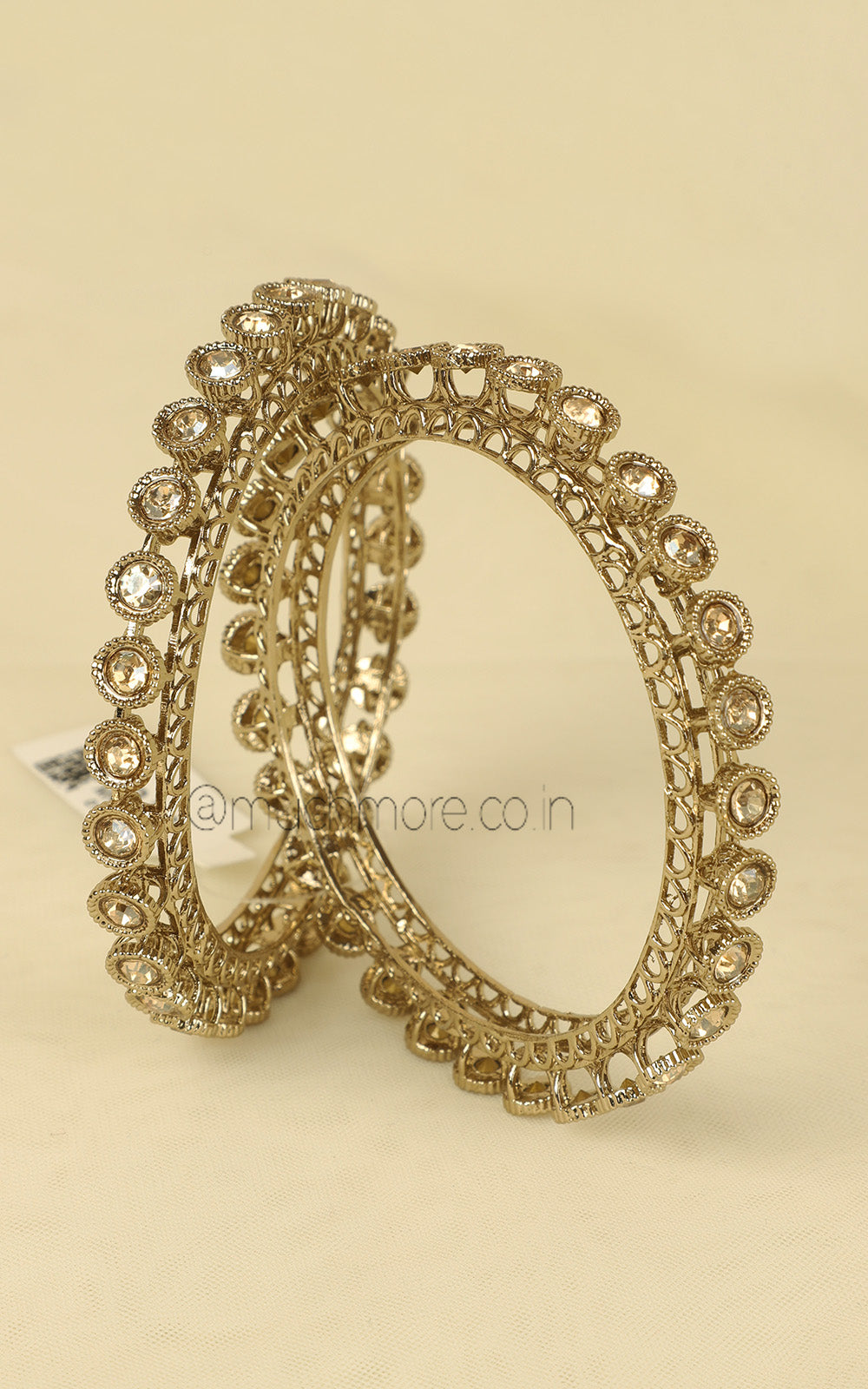 Low Price Range Antique Gold Polish Pacheli Bangles