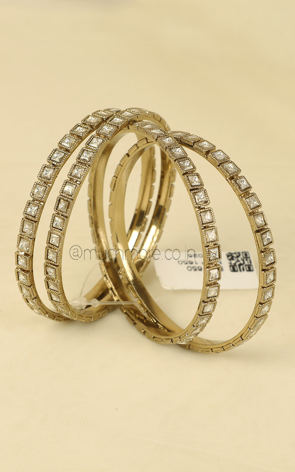 Perfect Set 4 Bangles For Wedding & Festive Wear