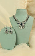 Sparkling Blue Diamond Zircon Elegant Necklace Collection