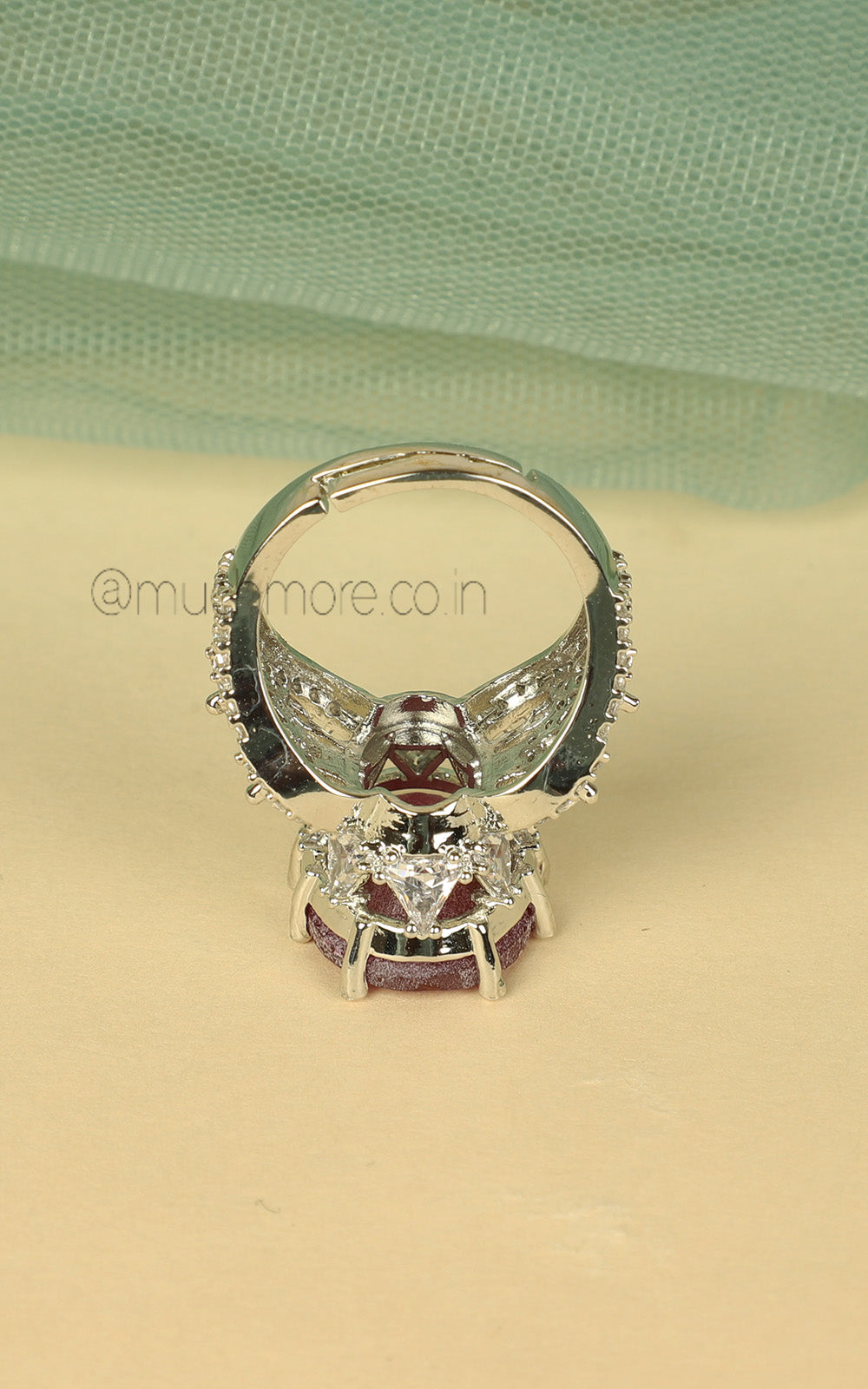 Buy Statement Ruby Cocktail Rings For Women Online