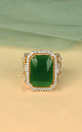 Women’s Fashion Emerald Green Ring Buy At Low Price