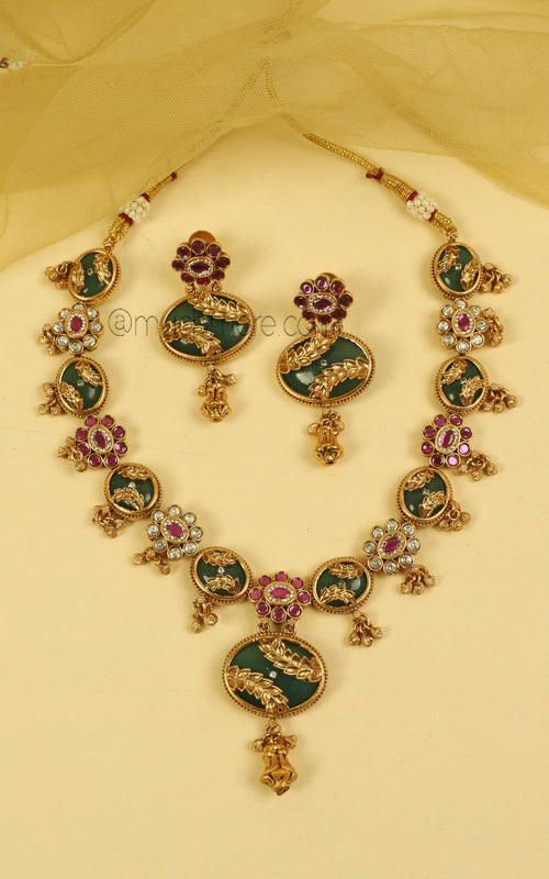 Artificial Gold Necklace Set | Best Bridal Jewellery Online