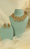Temple Ganesha Bridal Gold Look Necklace | Complete Wedding Jewellery