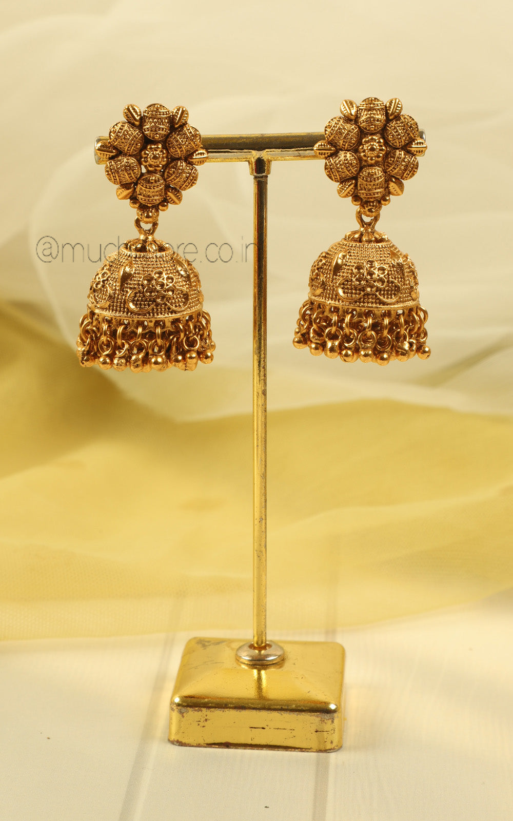 Ethnic Heavy Bridal Choker Earrings Tikka Jewellery Set