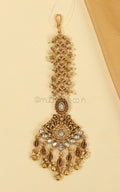 Stylish Heavy Bridal Gold Look Maang Tikka Buy Online