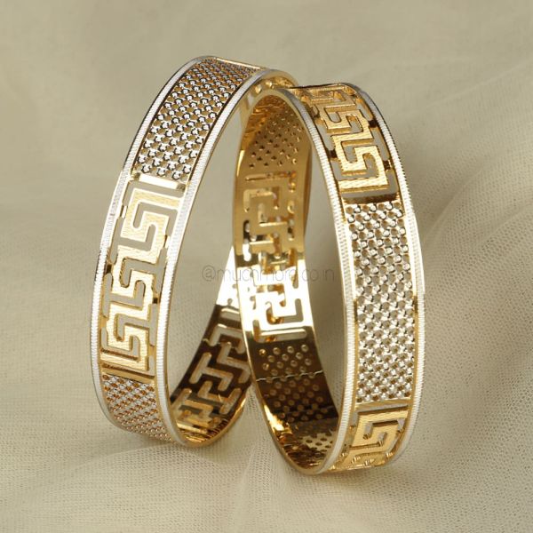 Buy Now Cut Work Gold Plated Bangles