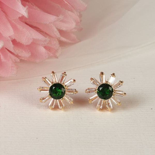 Buy At Low Price Green fashion Earrings