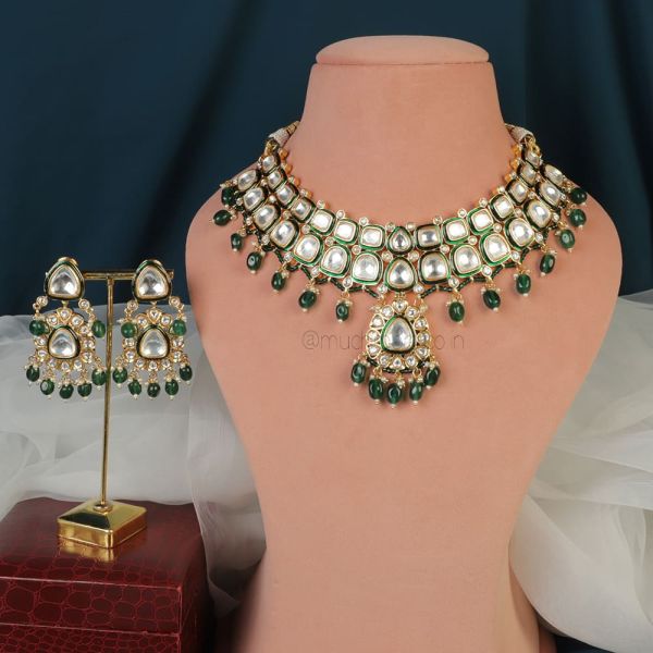 Bridal Emerald Green Jewelry Buy Online 