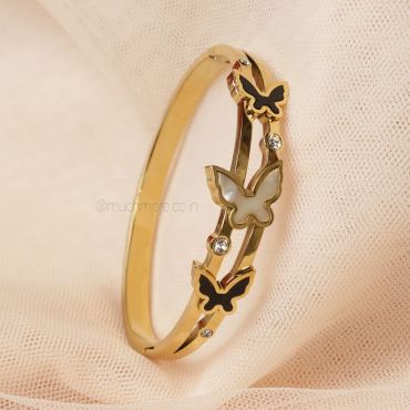 Gold Plated Butterfly Bracelet Online 